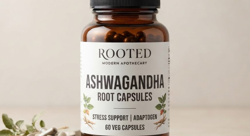 Ashwagandha Root Capsules 60ct — detail view