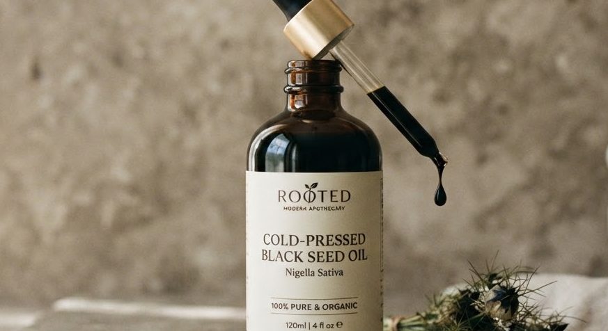 Cold-Pressed Black Seed Oil 120ml — detail view